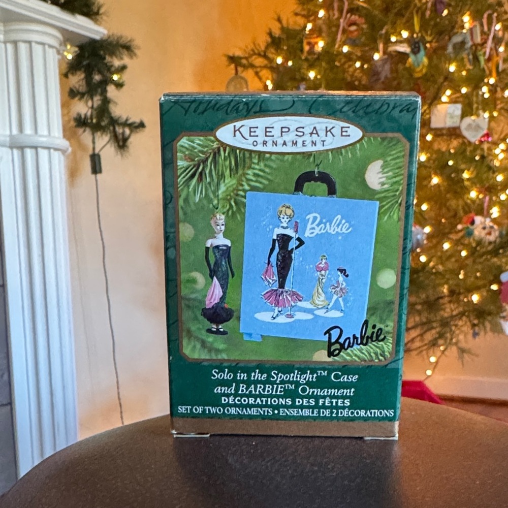 Solo in the Spotlight Keepsake Barbie Ornament Set